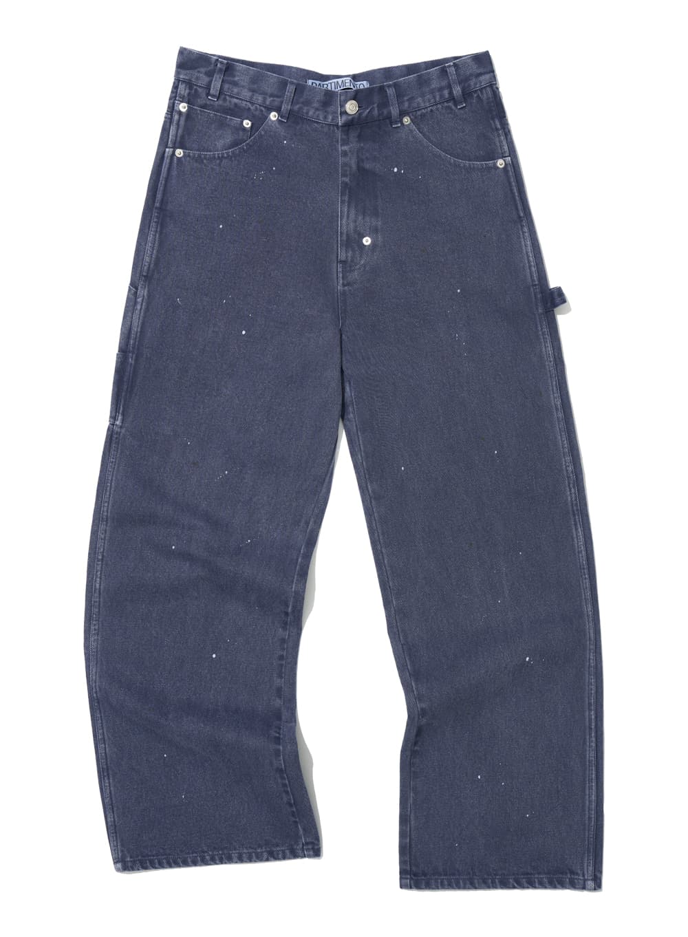 WASHED UTILITY PANTS_VINTAGE BLUE