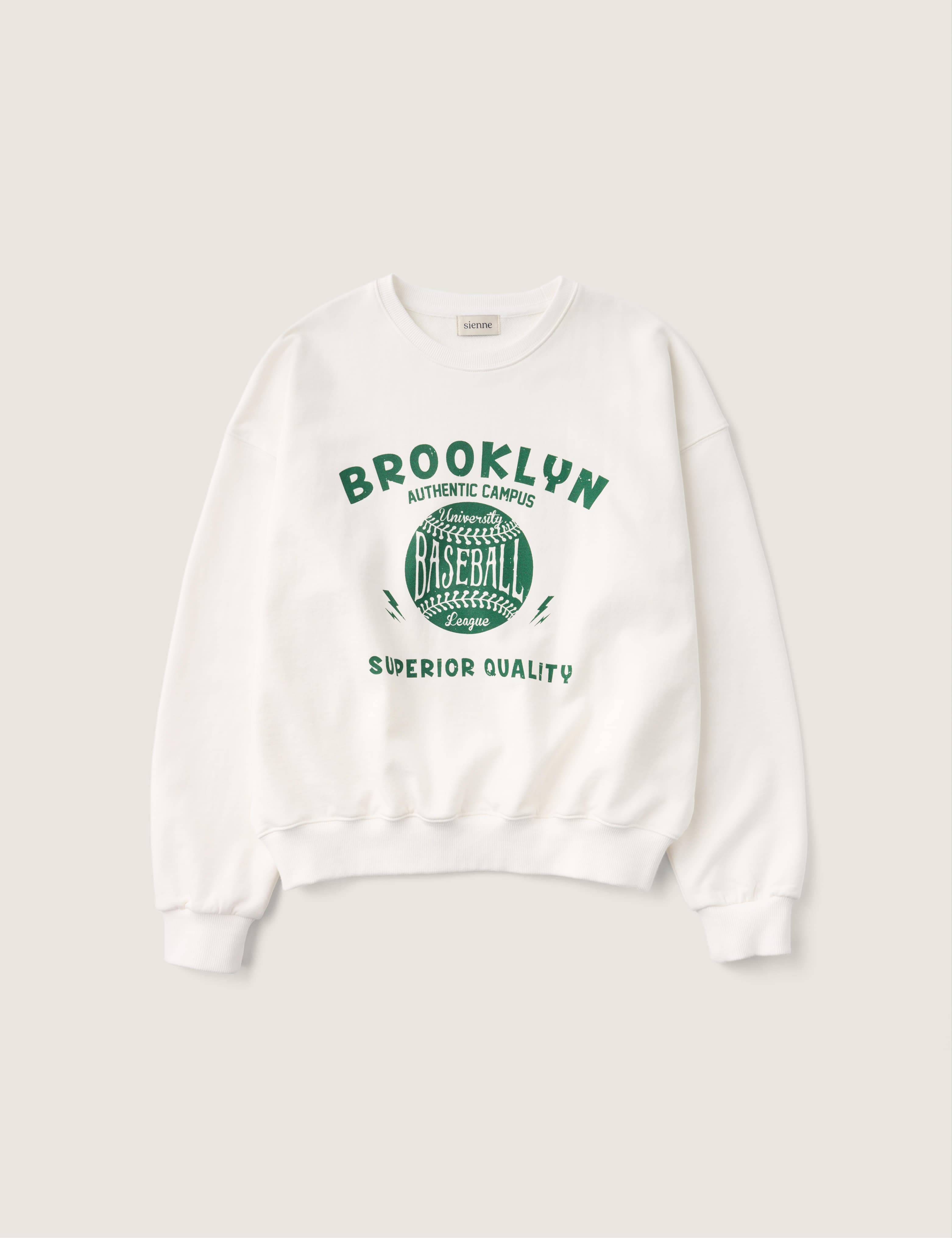 Brooklyn Sweatshirt (White)