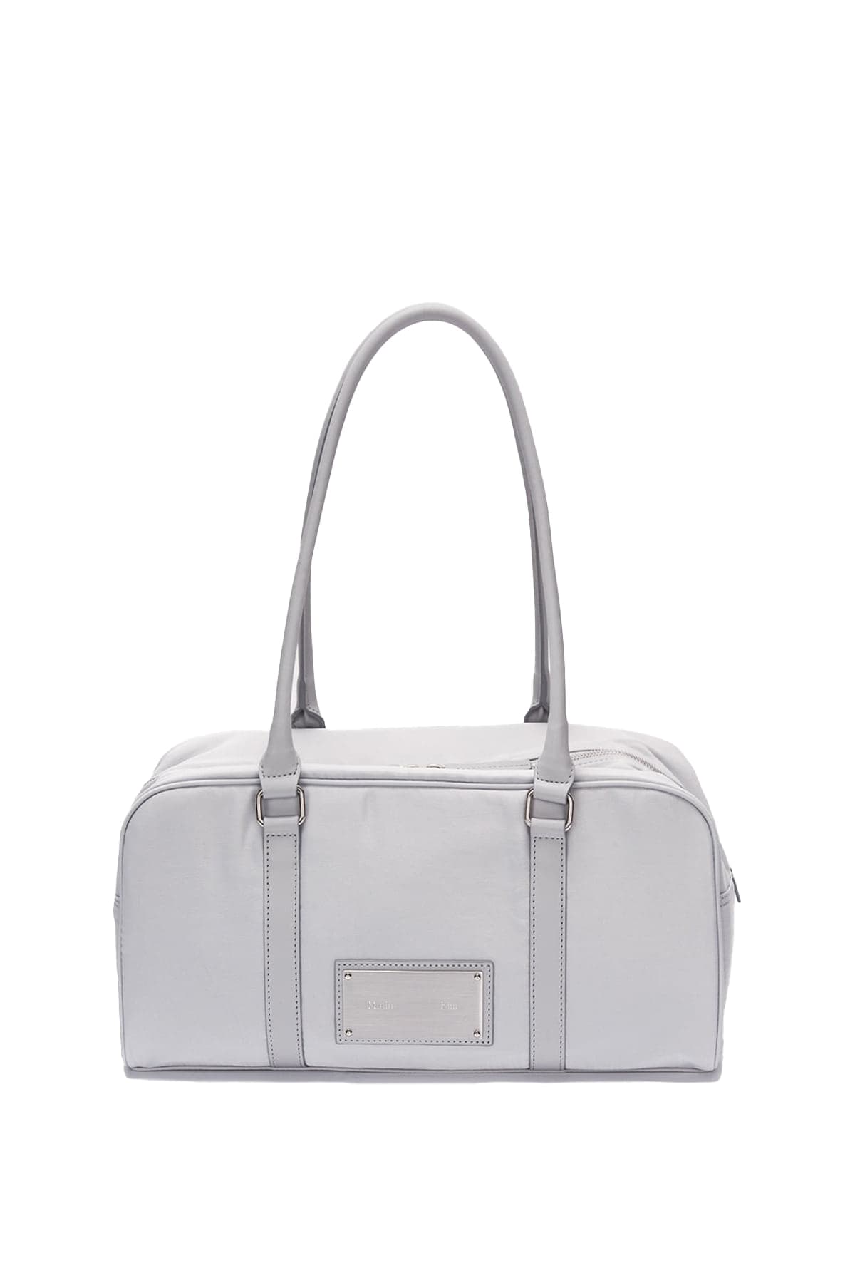 SPORTY TOTE BAG IN LIGHT GREY