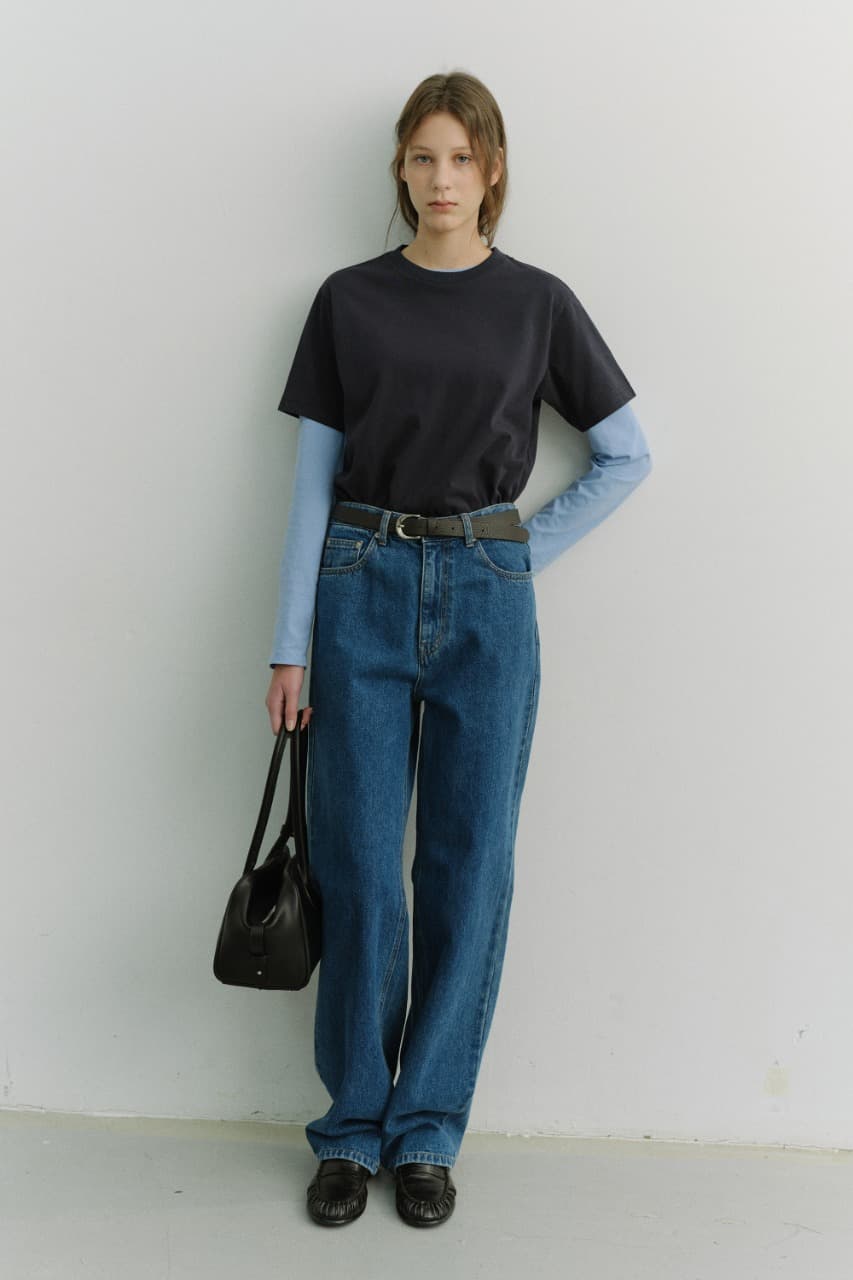 LOOSE JEANS CLASSIC BLUE_UDPA6A205B2