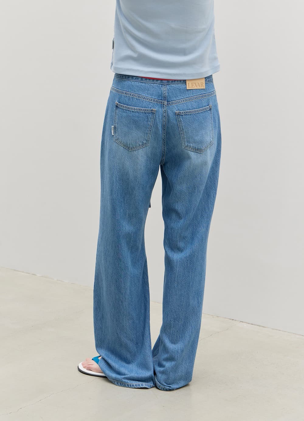 Relaxed String Tencel Denim - Harbor Blue
