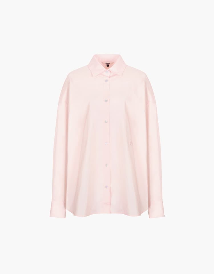 oversized shirts - light pink