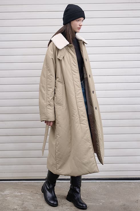 25WN padding trench coat [L/KB]