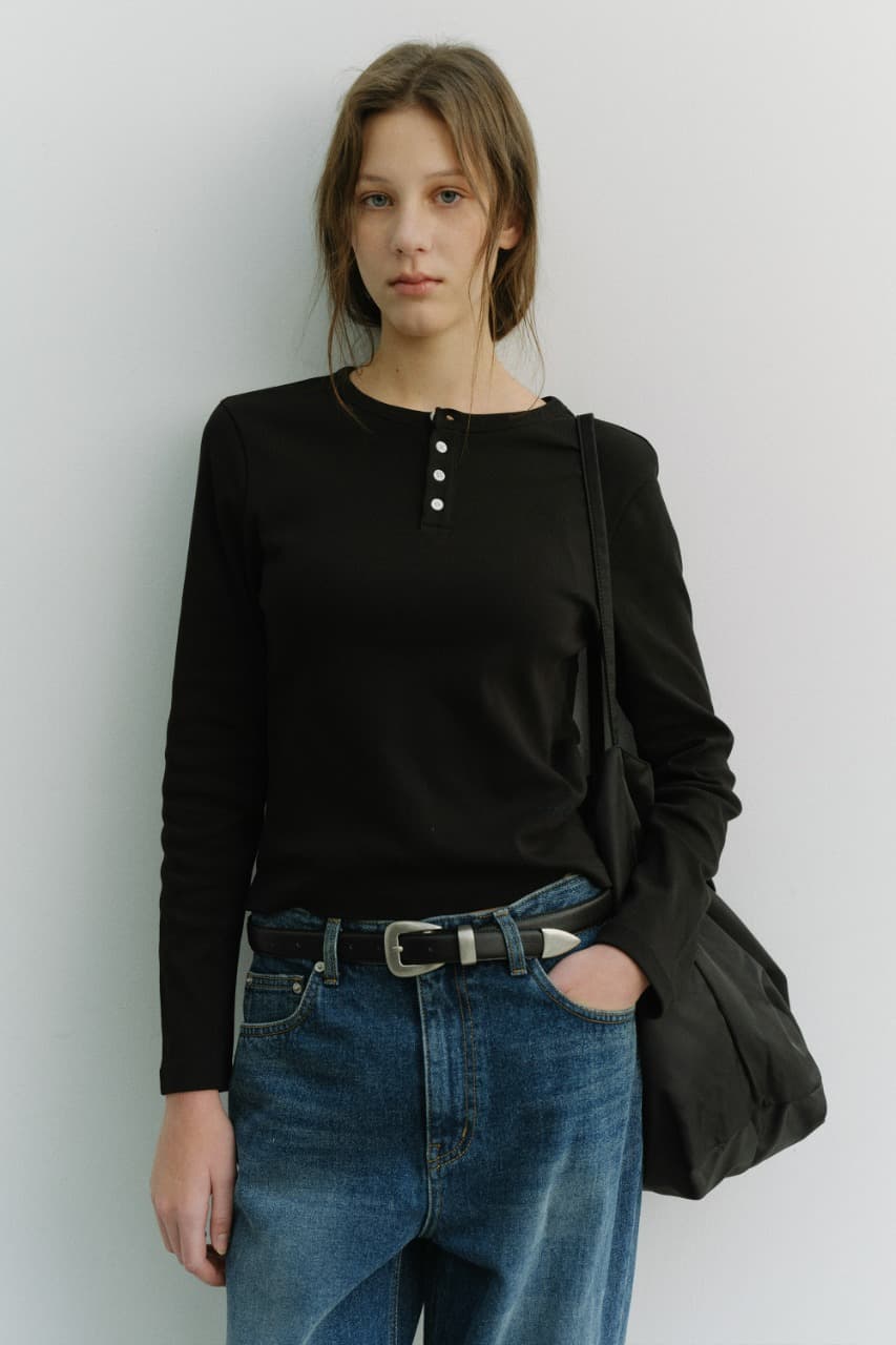 MODERN WESTERN BELT BLACK_UDBE6E208BK