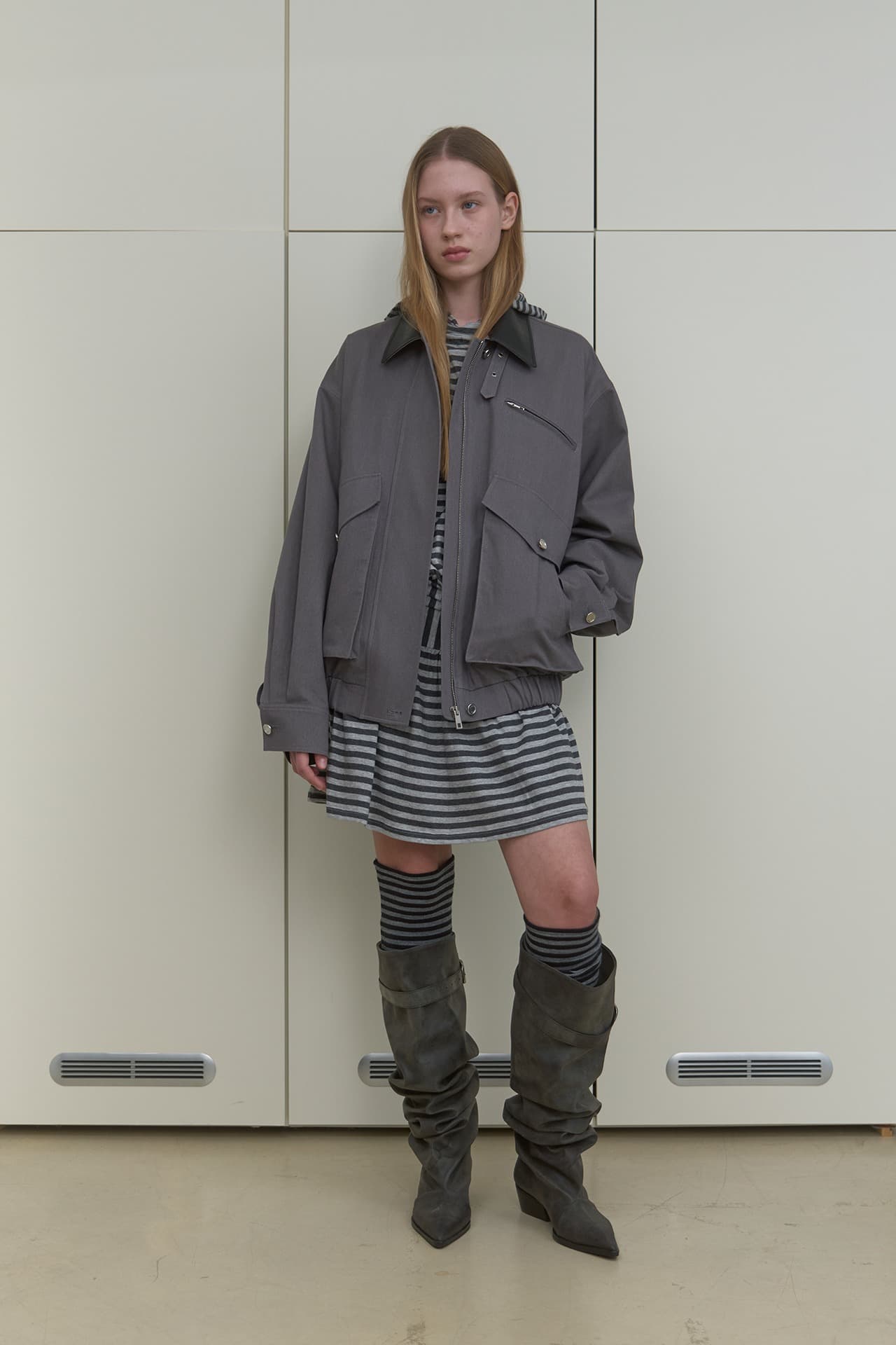 HERITAGE HUNTING JACKET_GREY