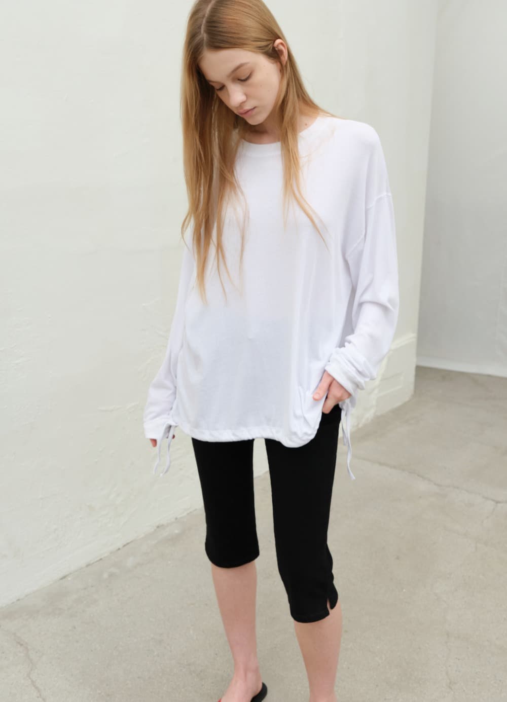 Light Cotton Relaxed T-shirt - Off White