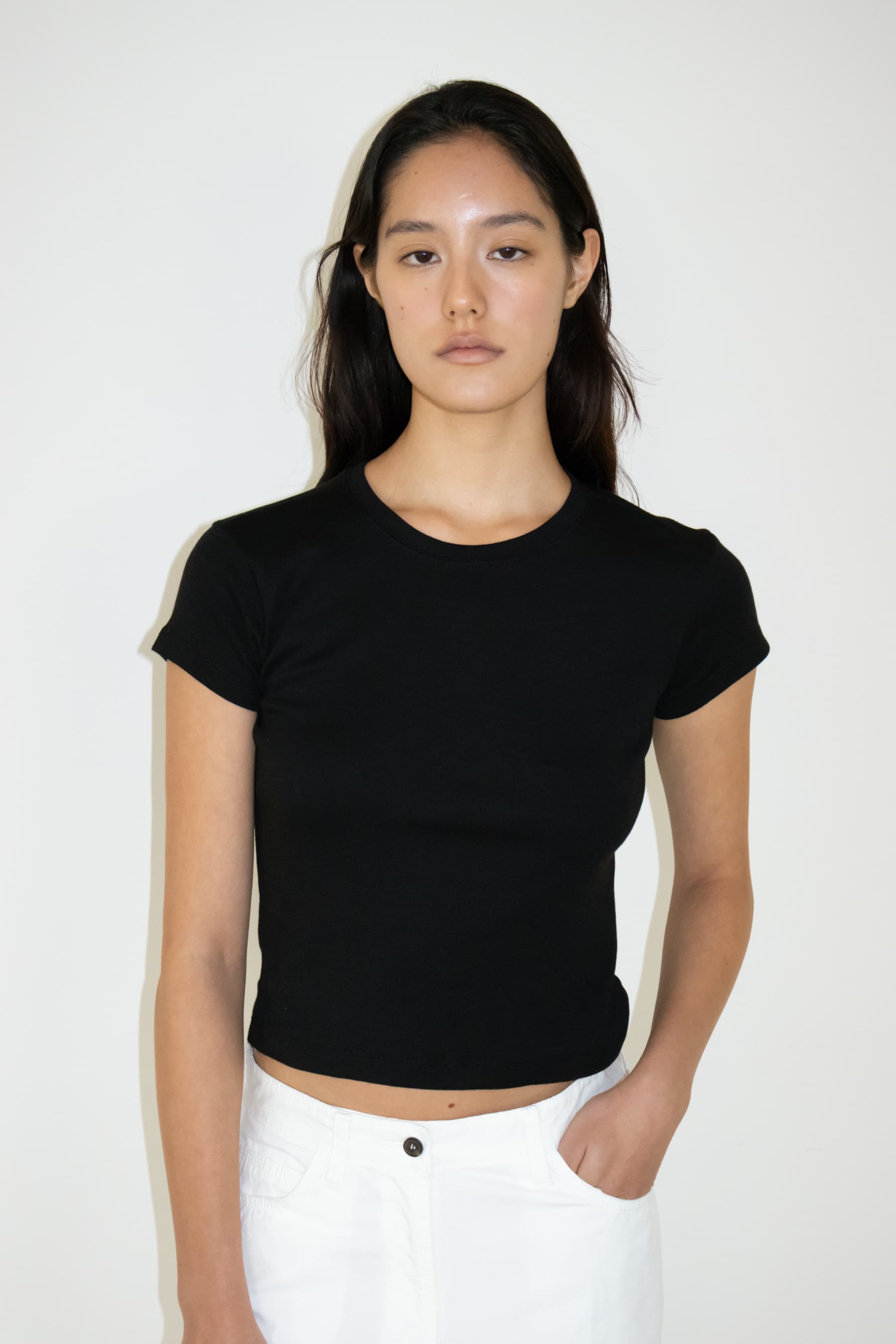 Refined Crewneck T-shirt (Black)