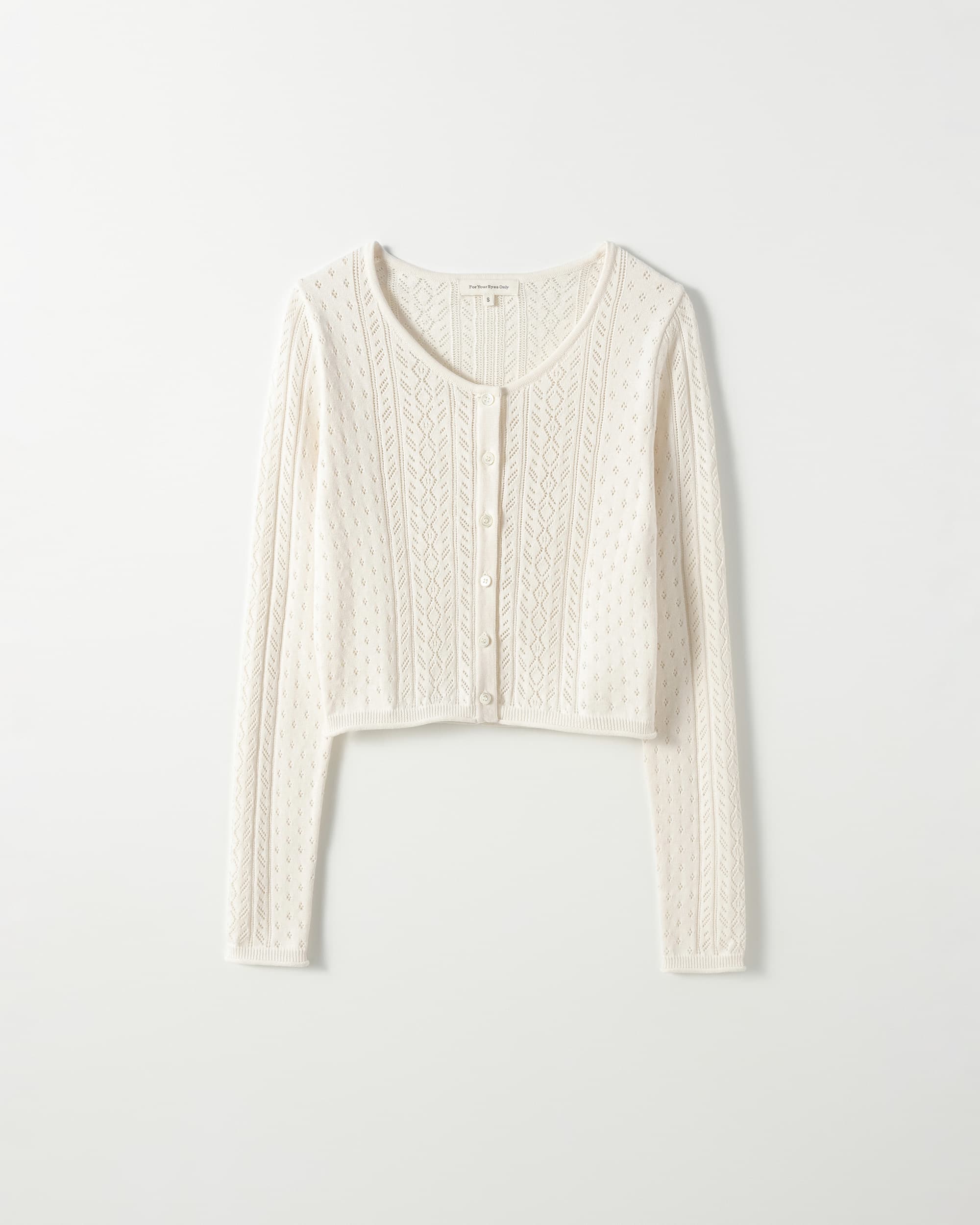 Melly Crochet Crop Cardigan