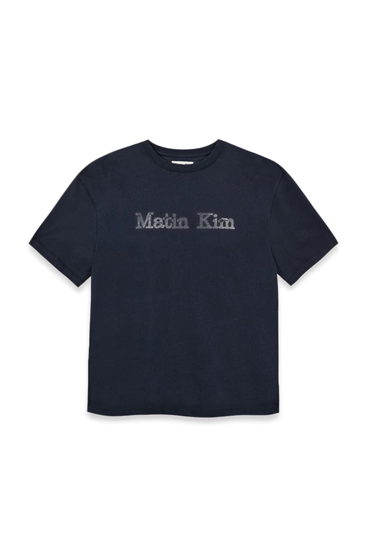 VINTAGE LOGO GRAPHIC TOP IN NAVY