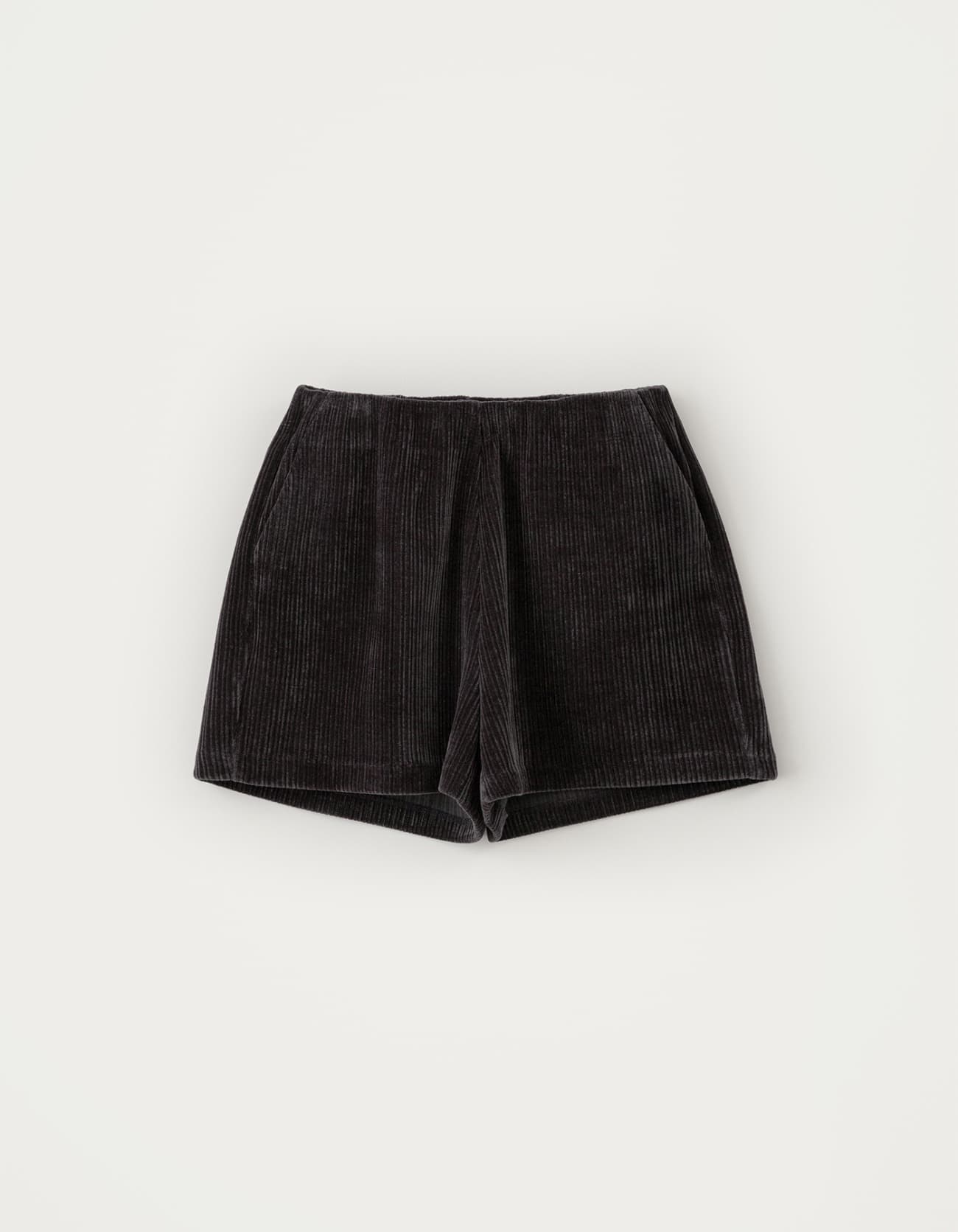 Sein Velour Shorts - Charcoal