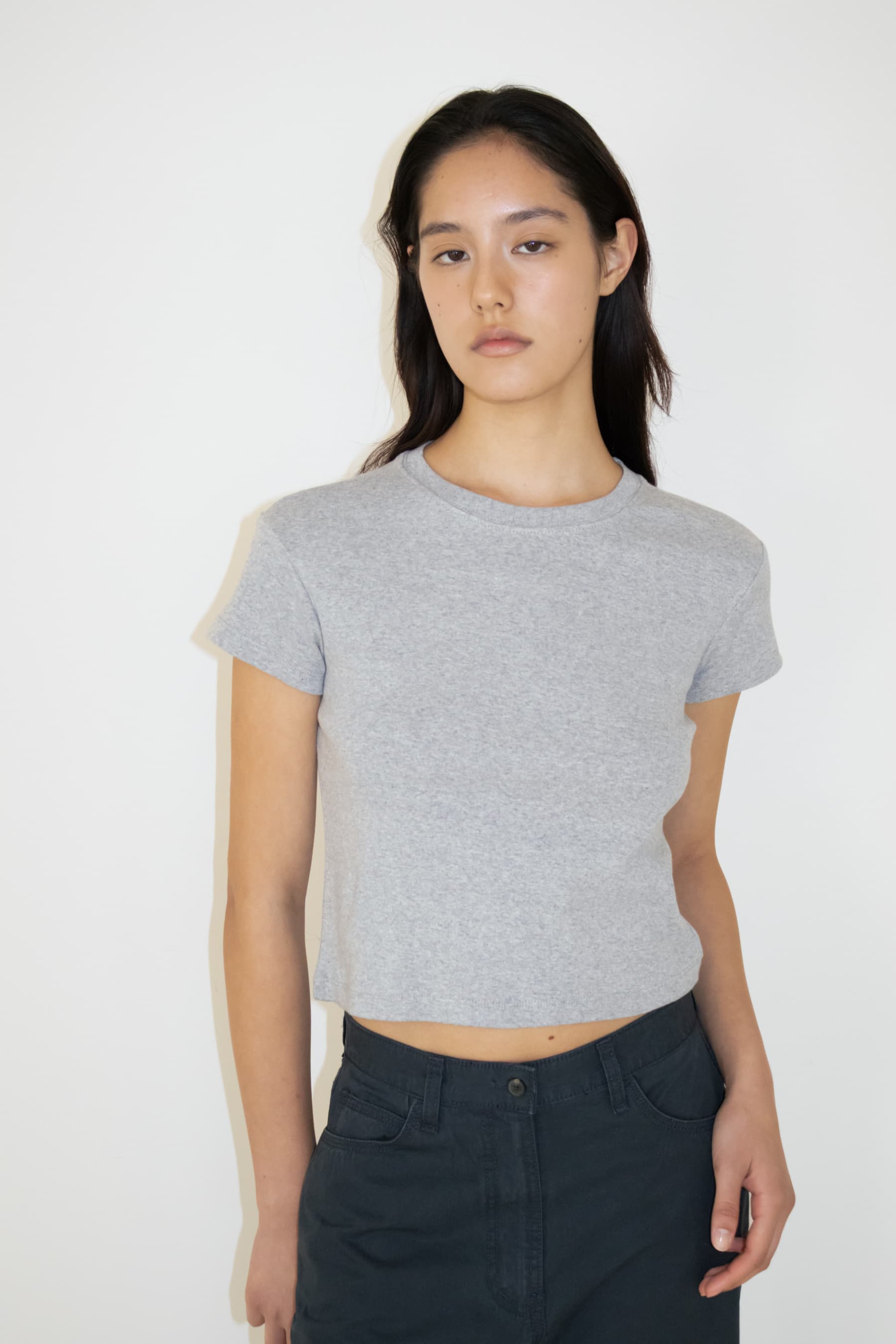Refined Crewneck T-shirt (Grey)