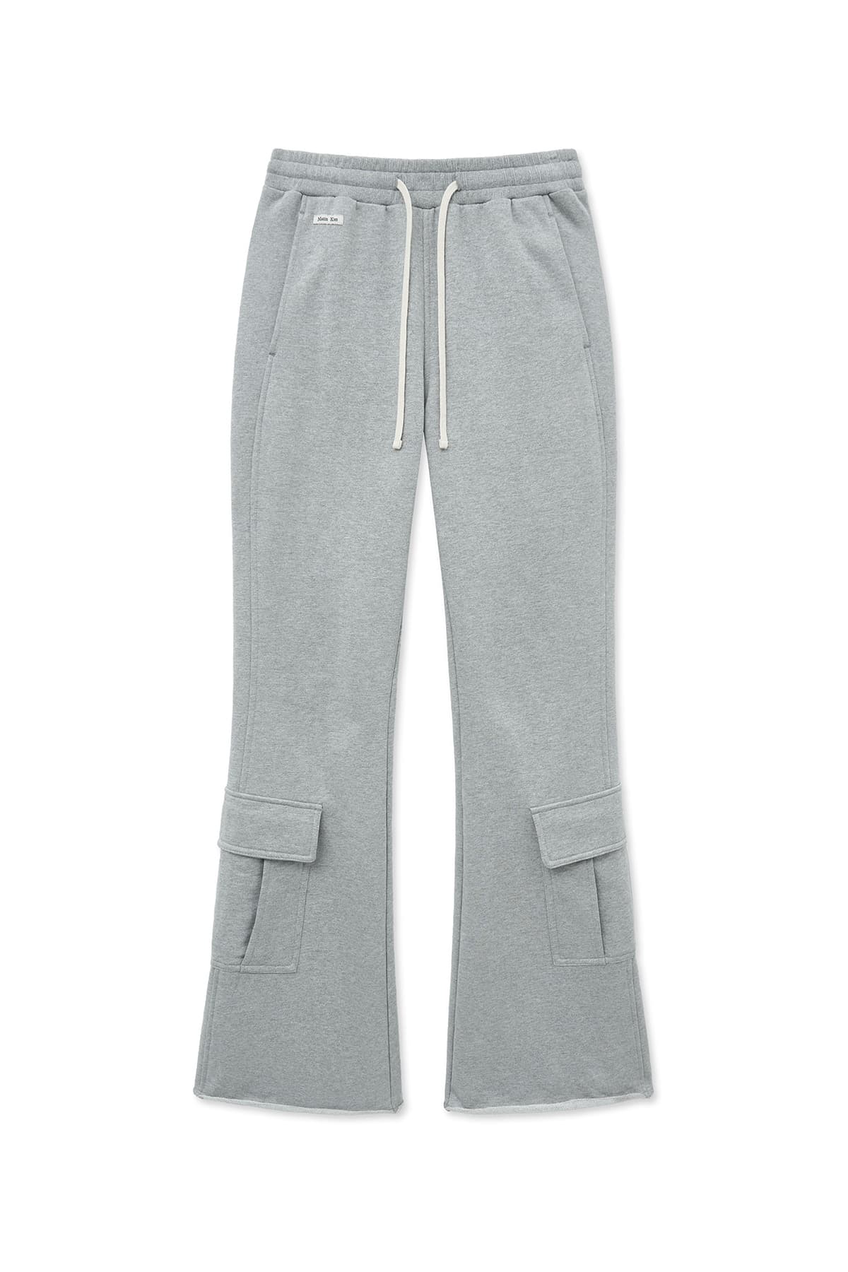 BOOTS CUT SLIM CARGO SWEATPANTS IN GREY