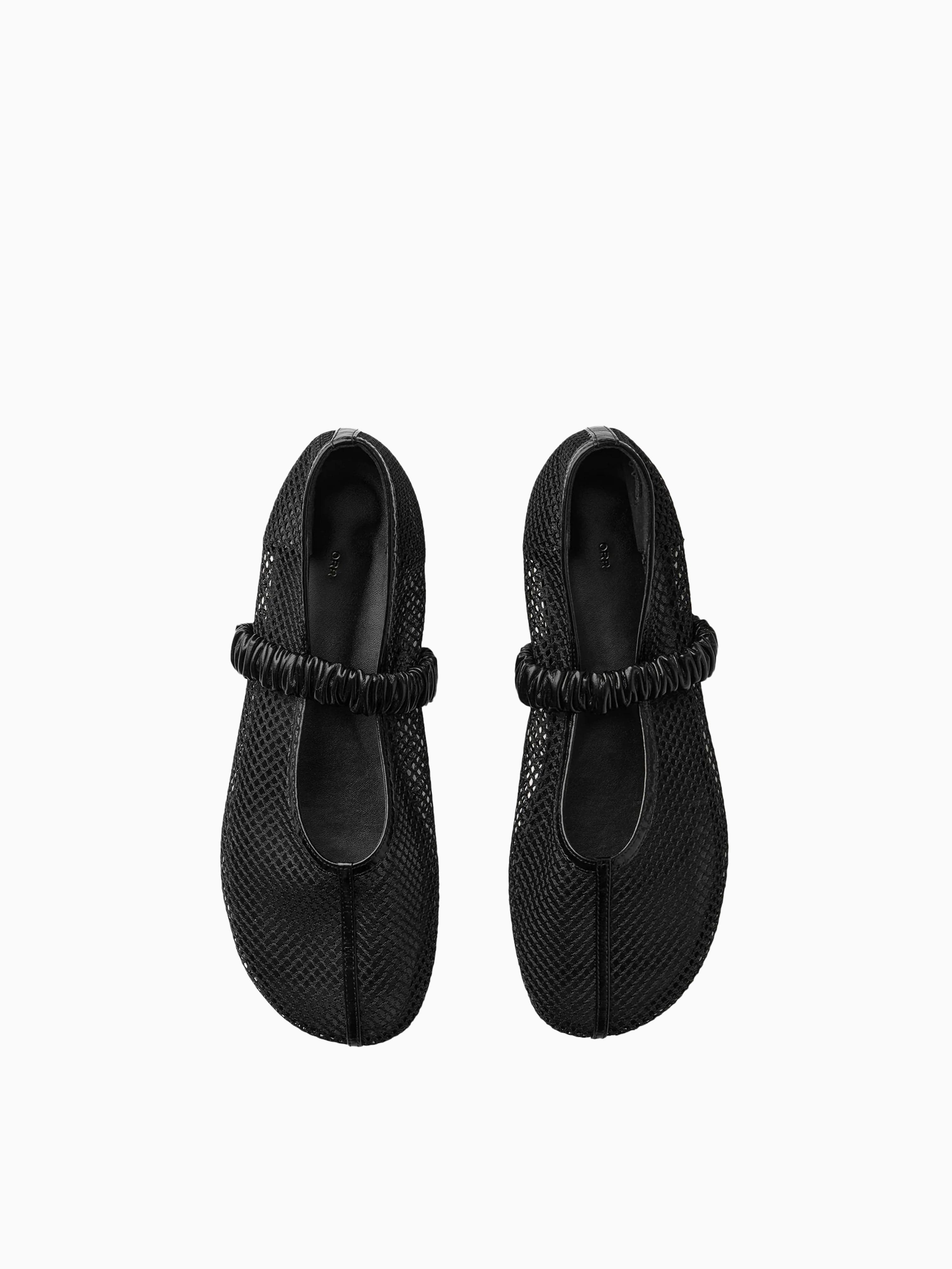 바비삭서 라운드 슈즈 블랙