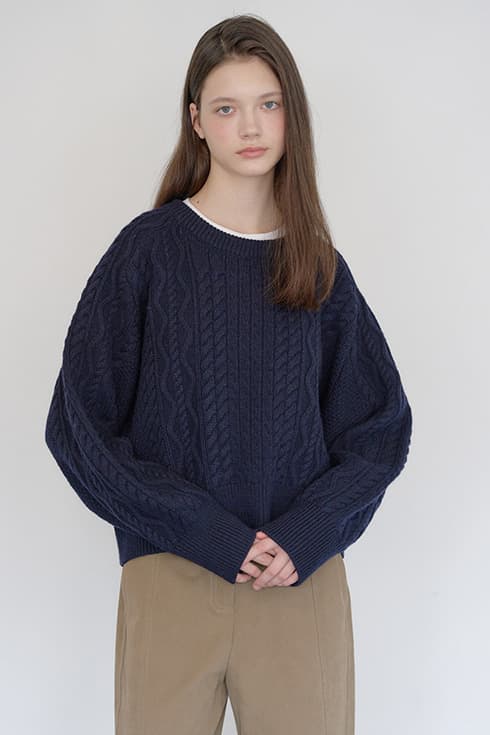 25WN cable pullover [NA]