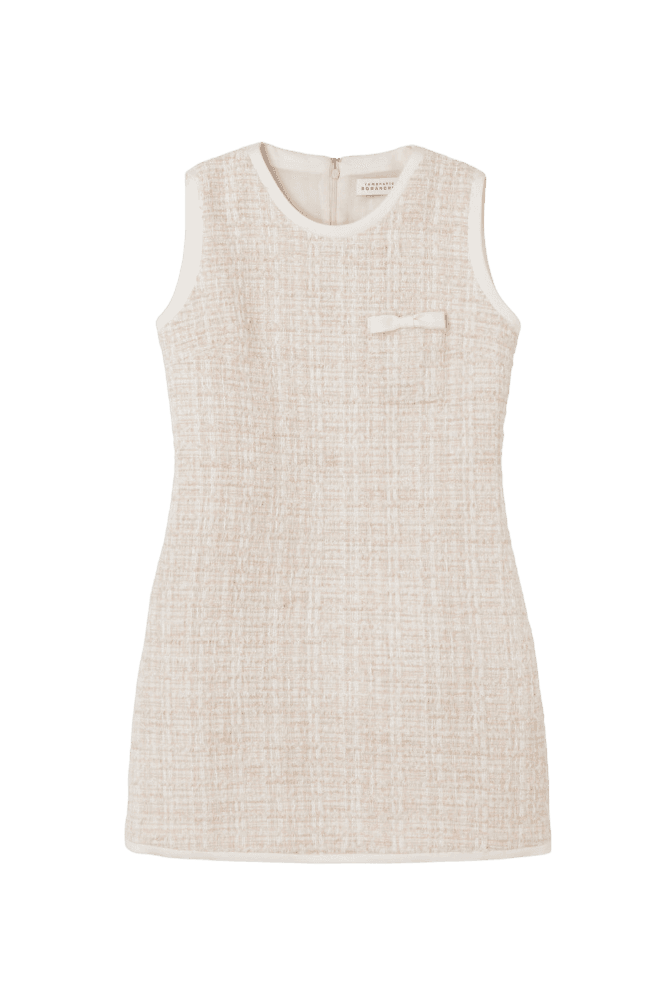 Summer Tweed Dress (Pink) 오영주 착용