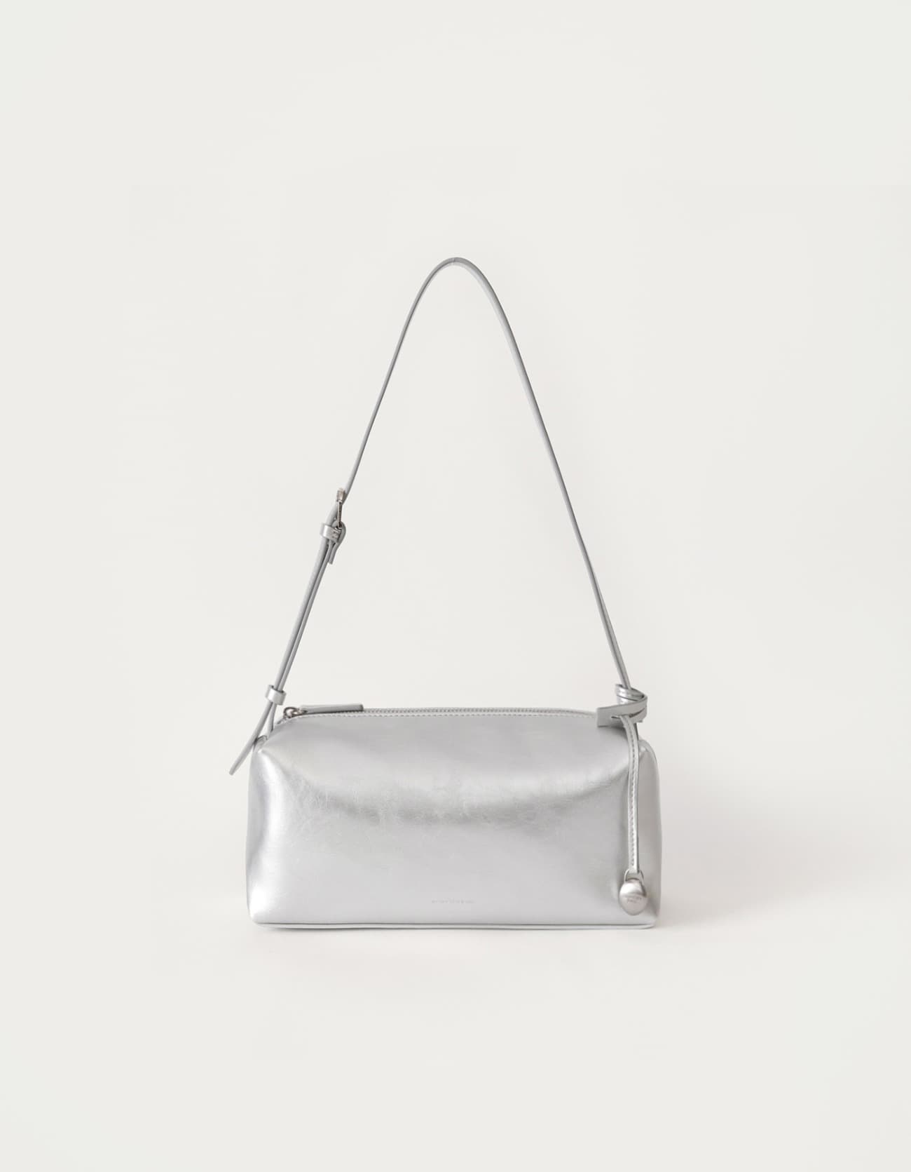 Square Shoulder Bag - Silver