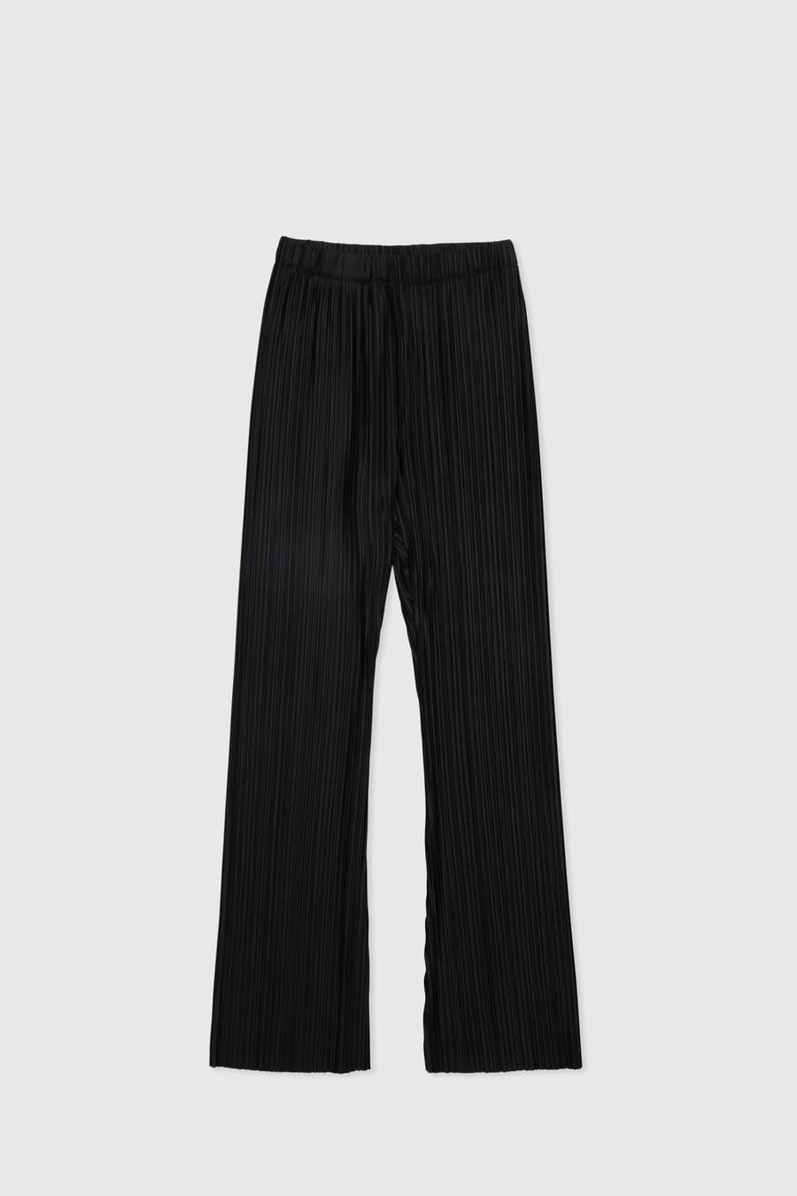 Easy Pleats Pants (Black)