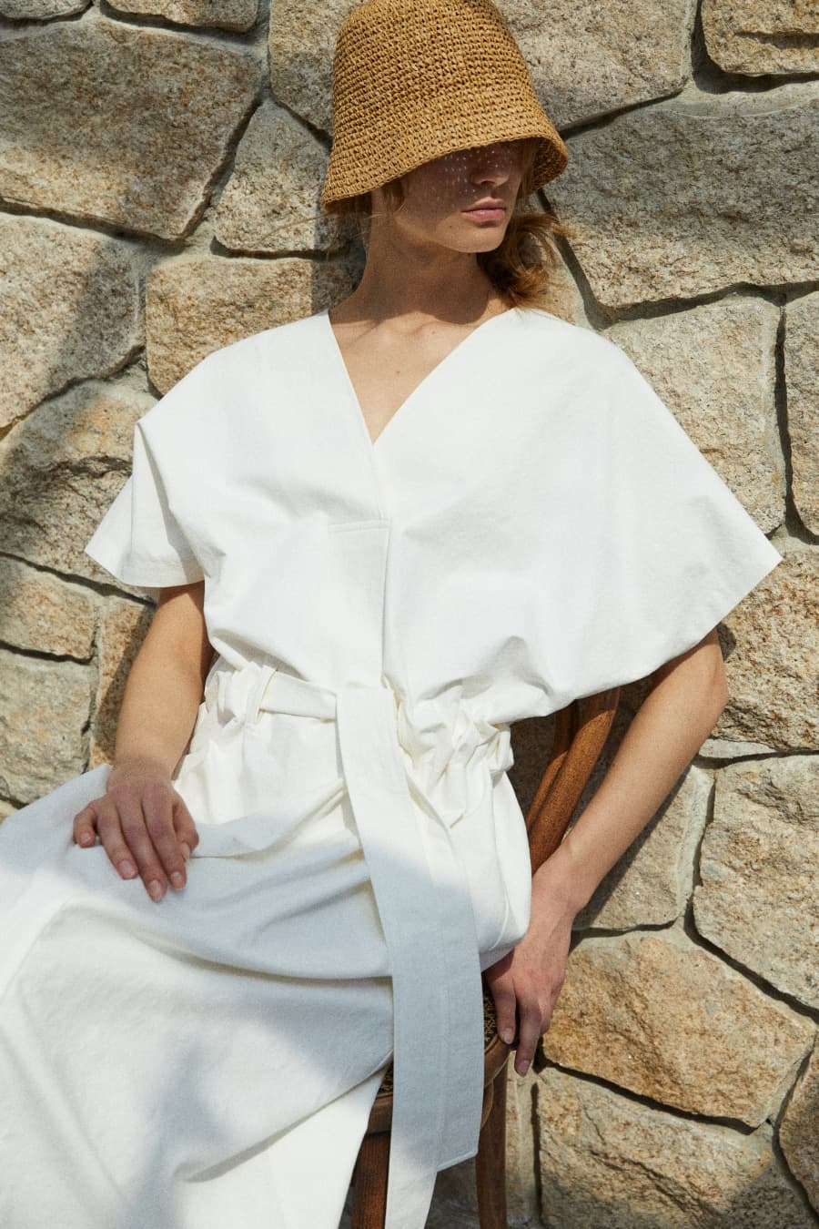 LOUNGE LONG ONEPIECE [IVORY]