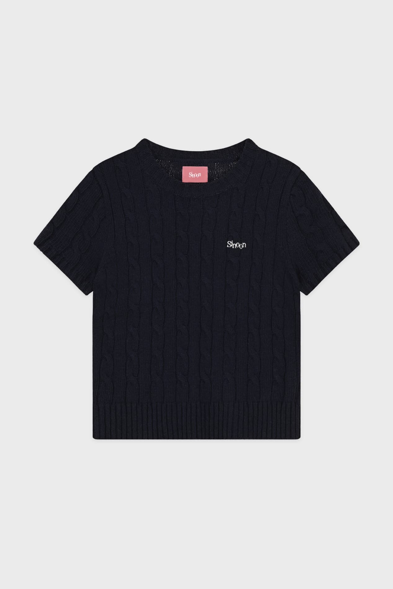 Sinoon Logo Twisted Knit (Navy)