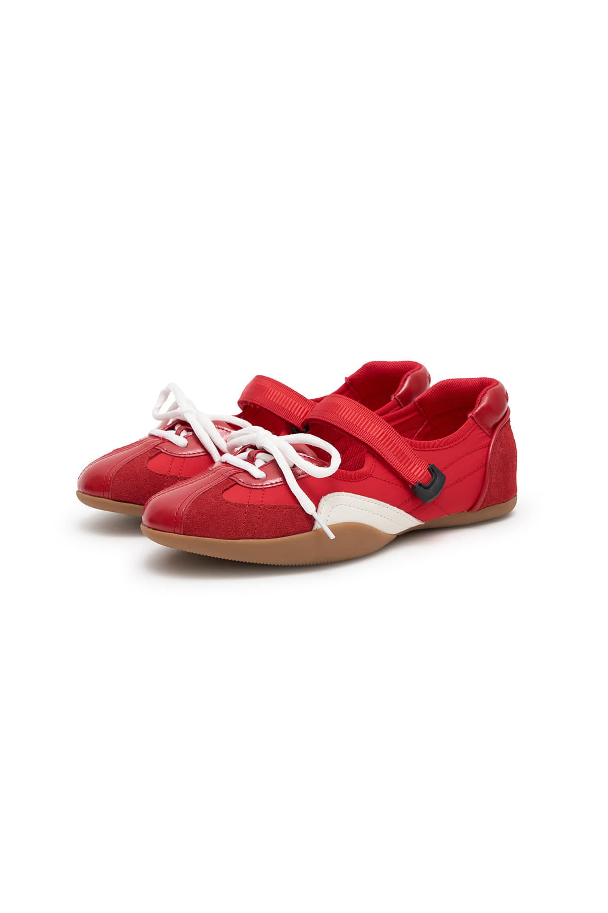 SPORTY MARYJANE SNEAKERS IN RED