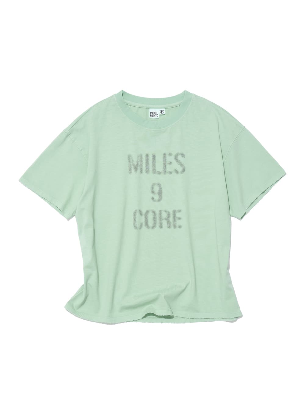 MILES 9 CORE REGULAR TEE_APPLE MINT