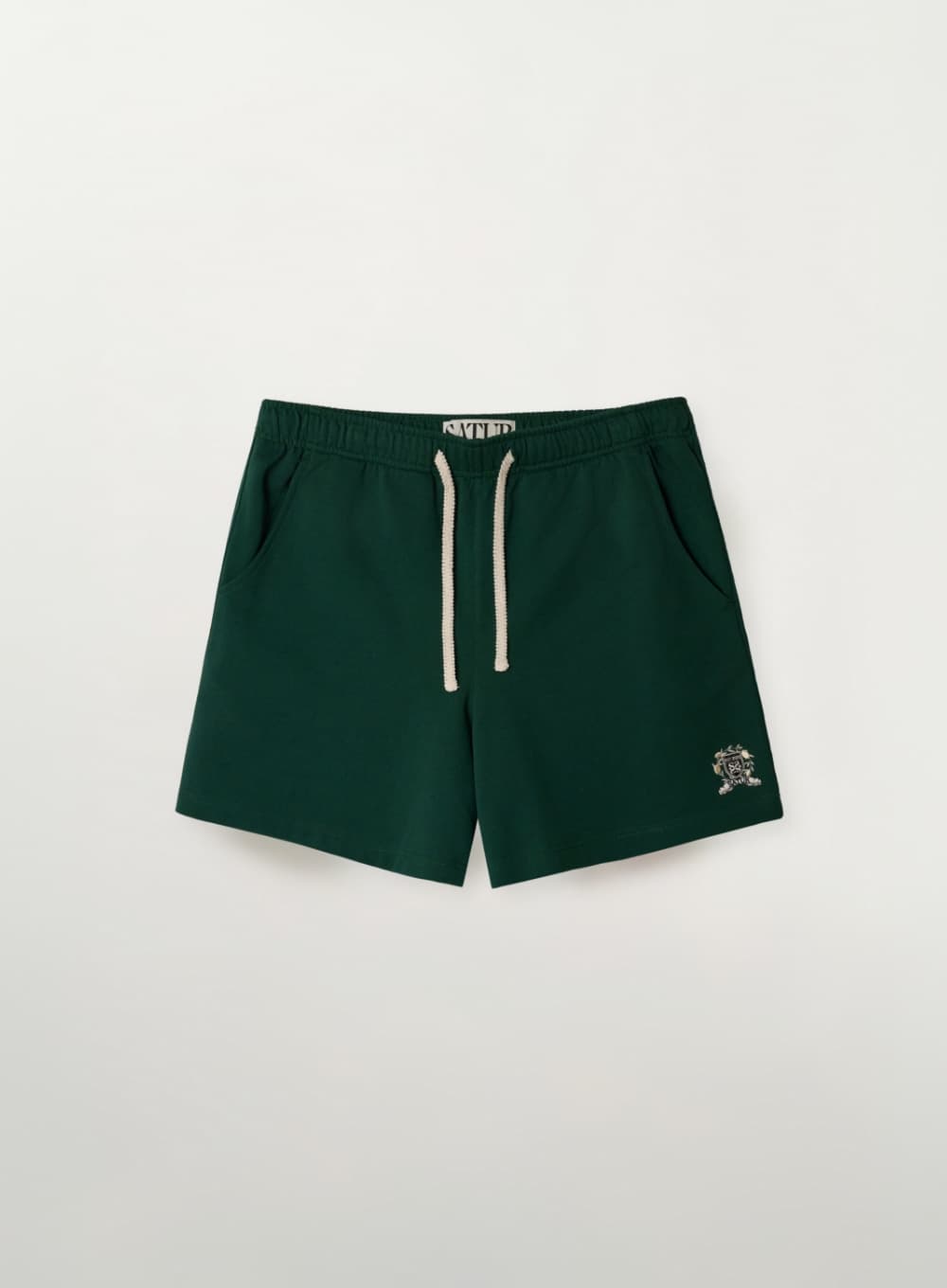 Crest Logo Easy Shorts - Deep Green
