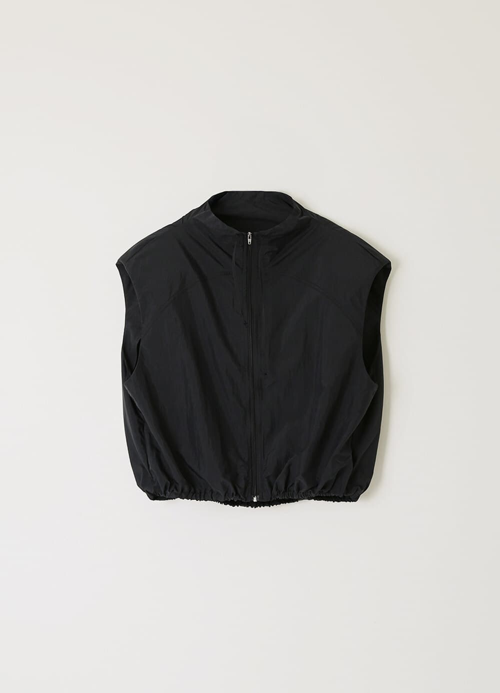 Cool Breeze Sleeveless Anorak - Black