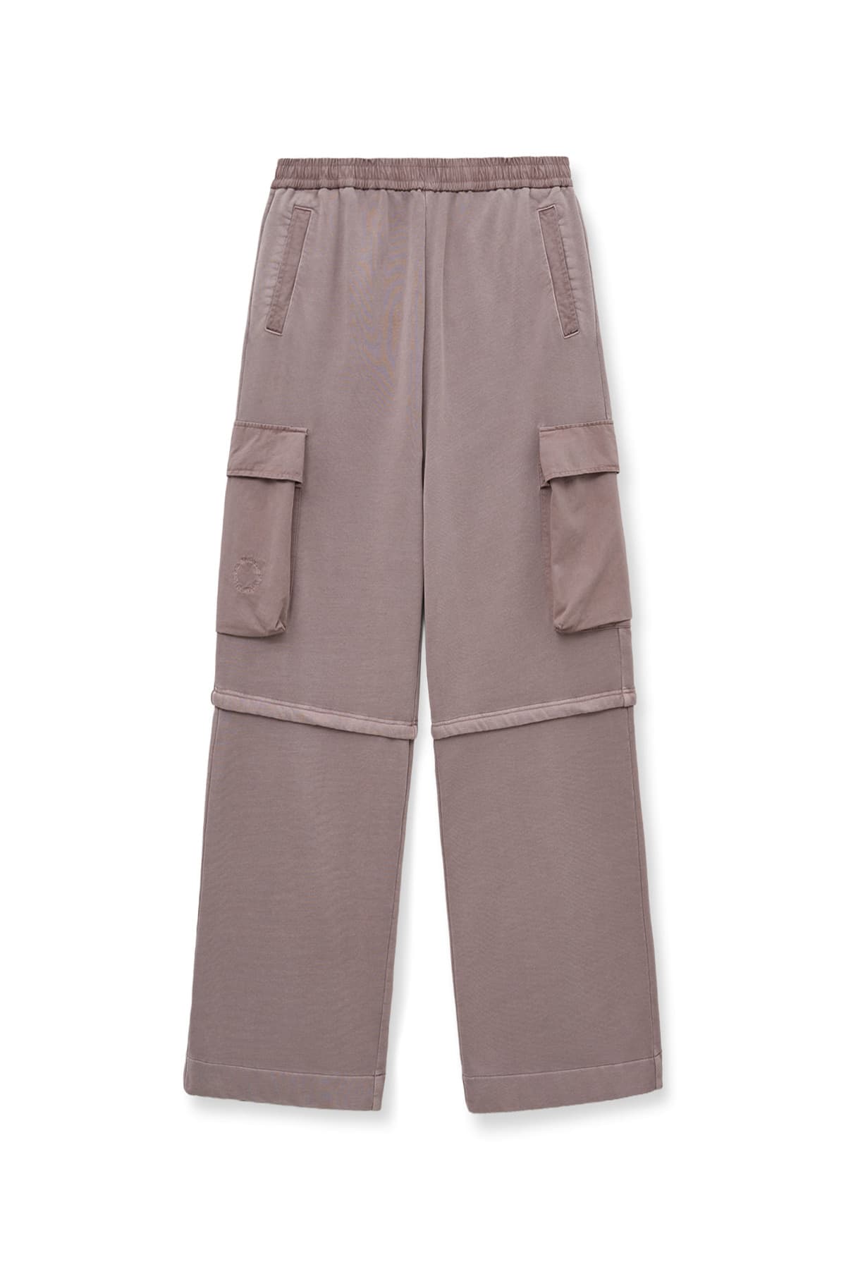 PIGMENT DYED CARGO PANTS FOR MEN IN PINK