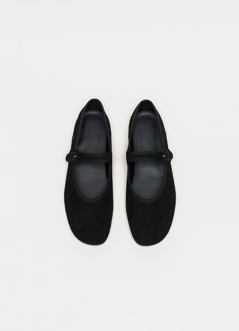 Classic Maryjane Loafer - Black Suede