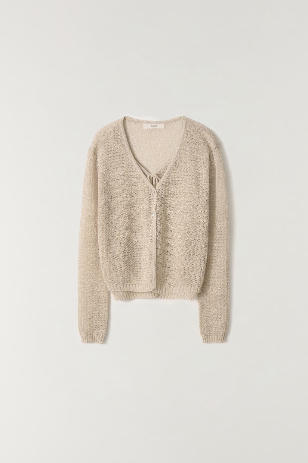 페이퍼 레이어드 가디건 BEIGE