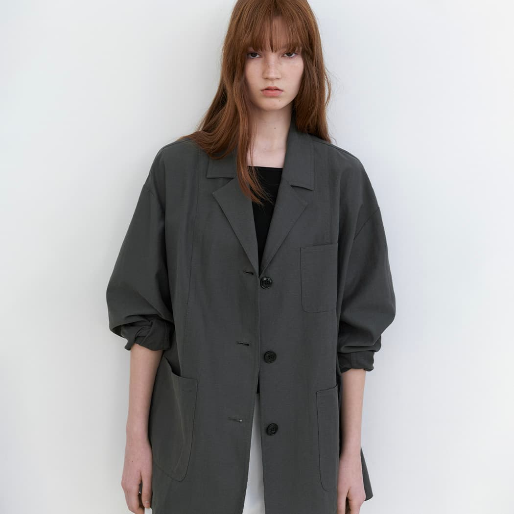 (JK-3063)COTTON WASHING JACKET