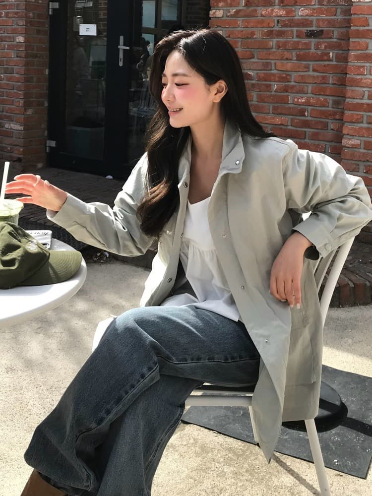 싱글 레이어 하이넥 점퍼 OH6SM2870