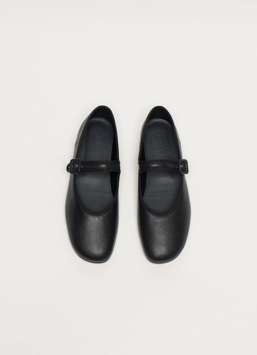 Classic Maryjane Loafer - Black Leather