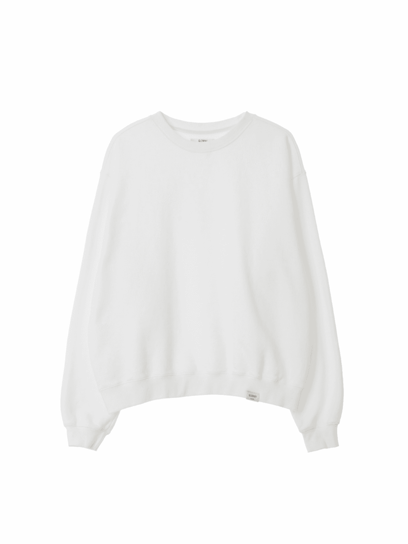 G CLASSIC WASHED SWEATSHIRTS (WHITE)