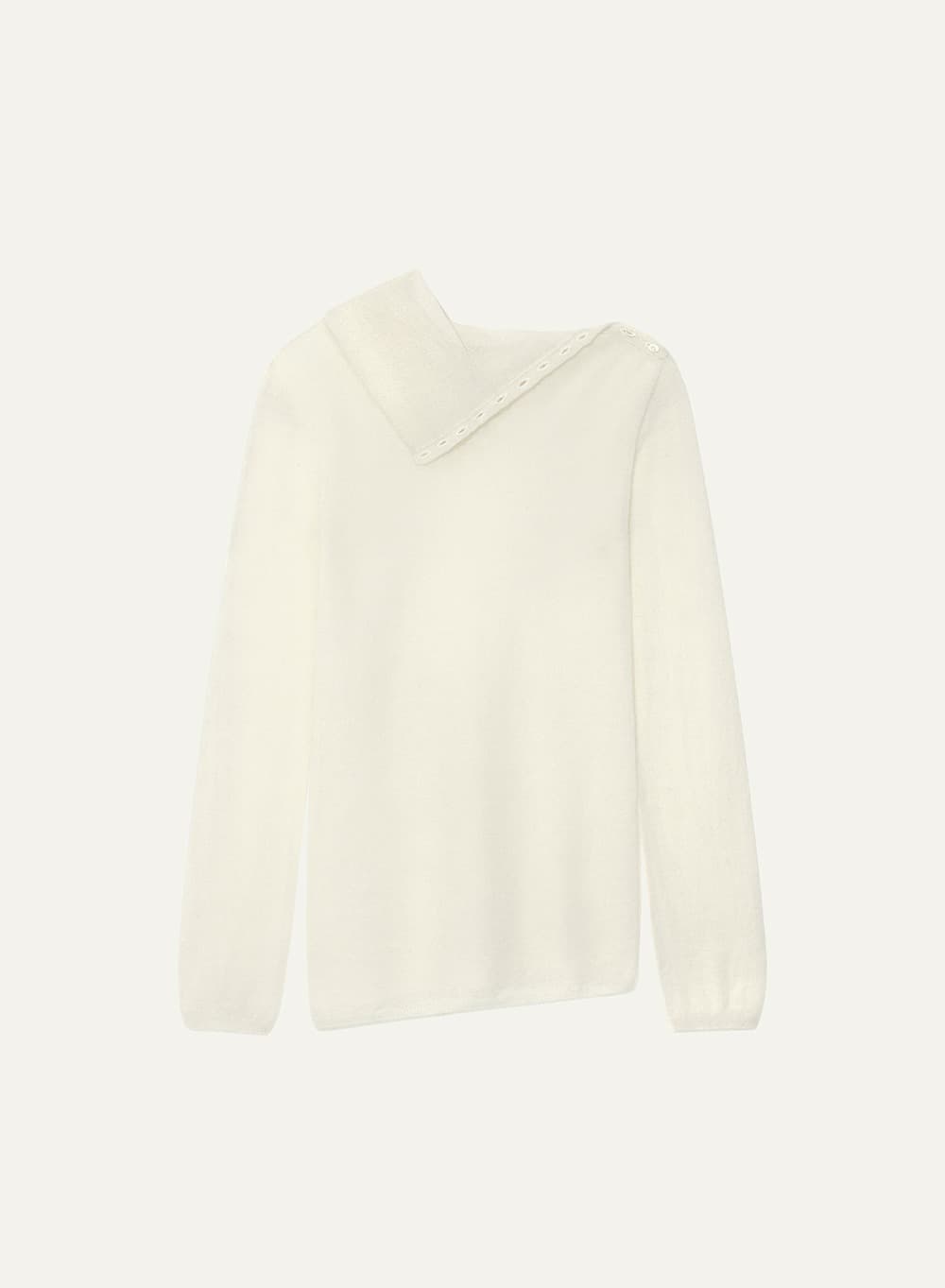 Wholegarment Turtleneck Cream