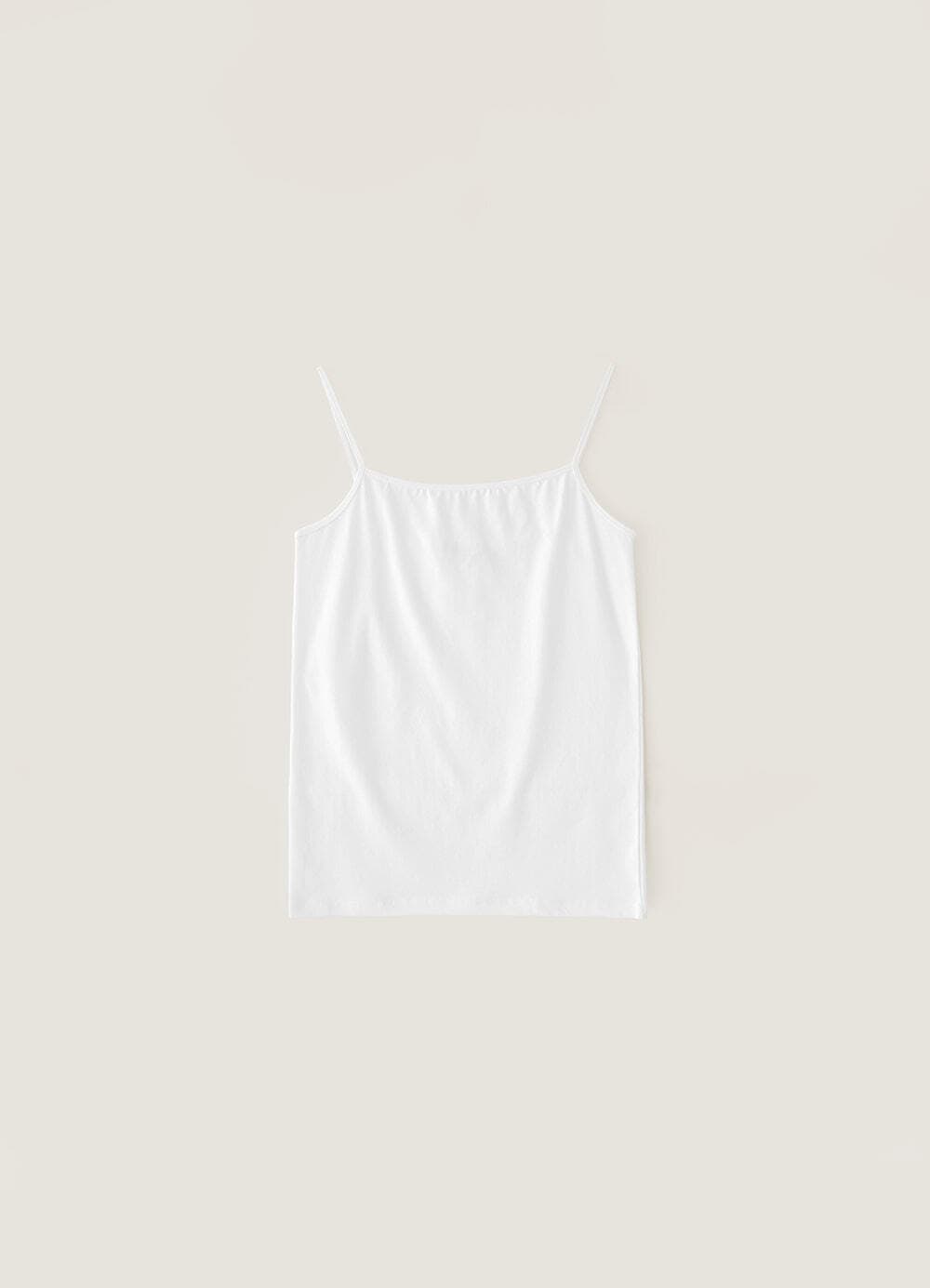 Whenever Standard Sleeveless Top - White