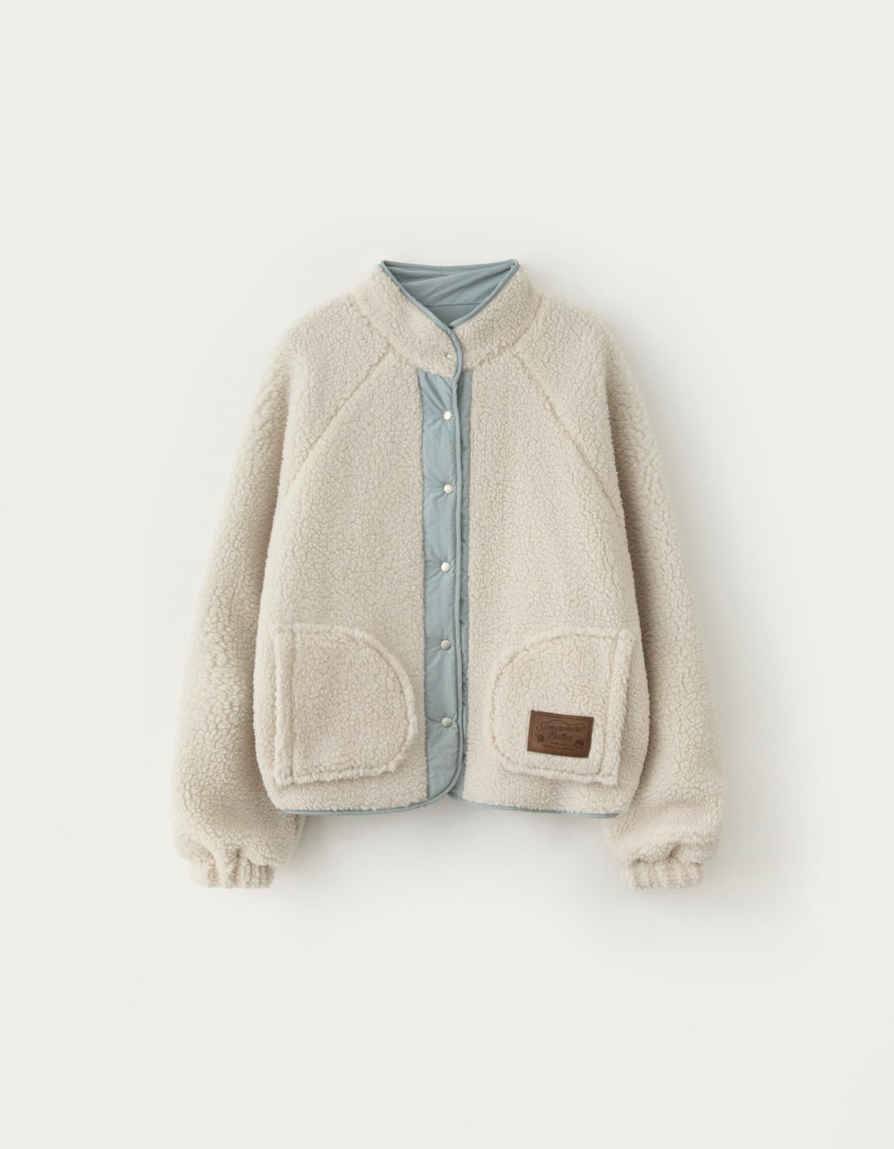 Poppy Fleece Jumper - Ivory
