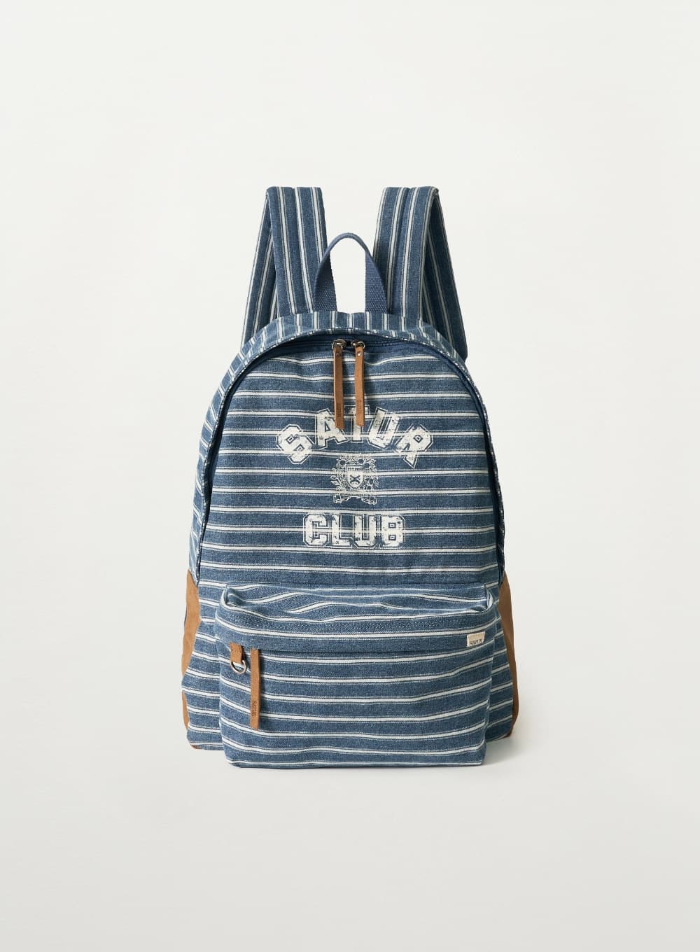 Classic Striped Backpack - Blue