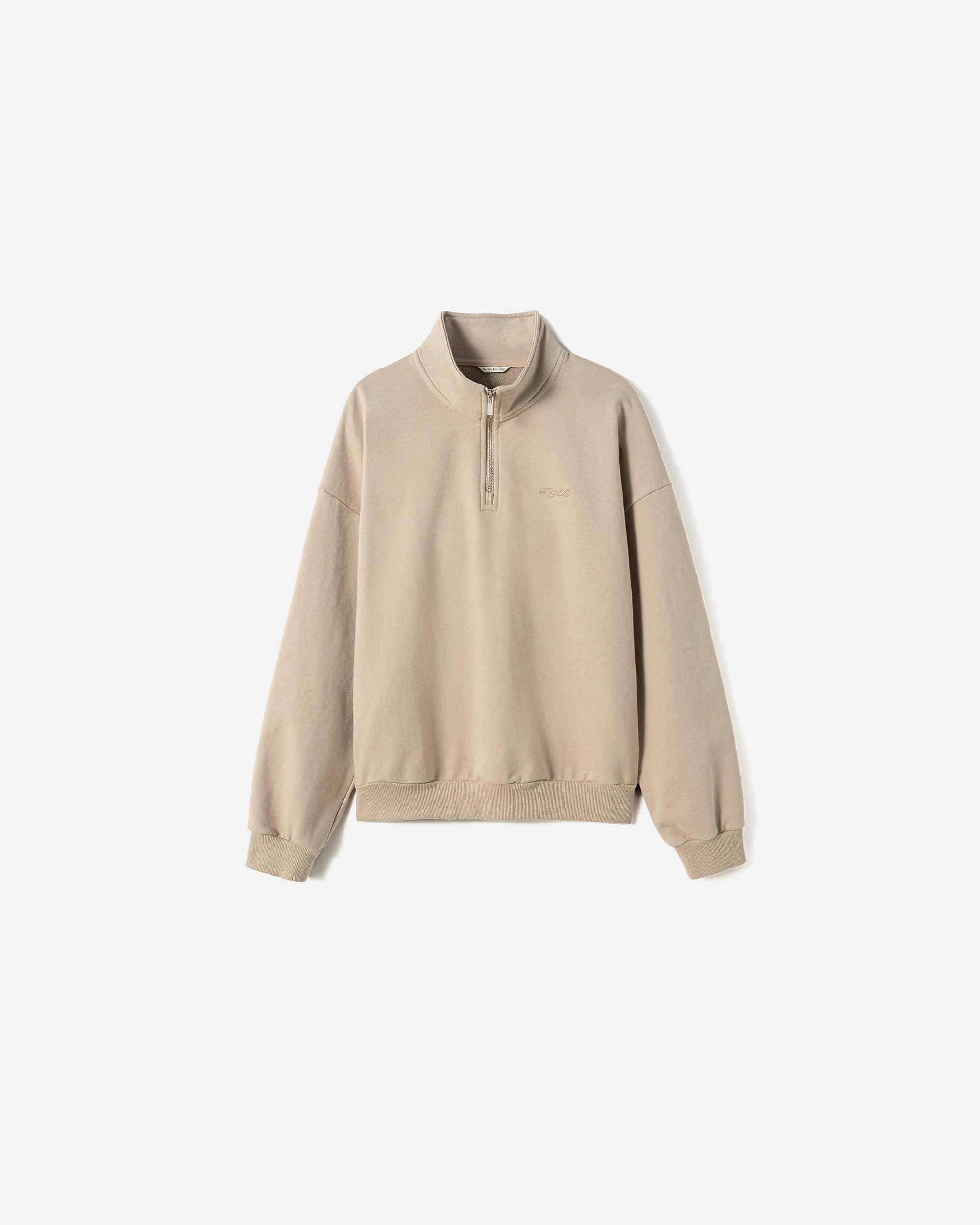 Heron Cotton Half Zip-up