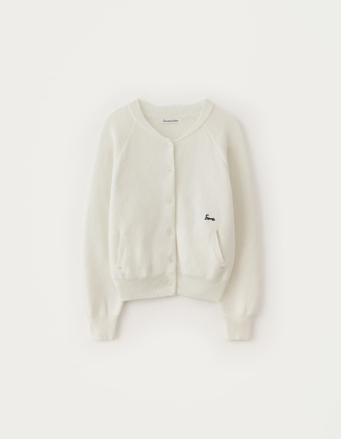 Join Knit Blouson - Ivory