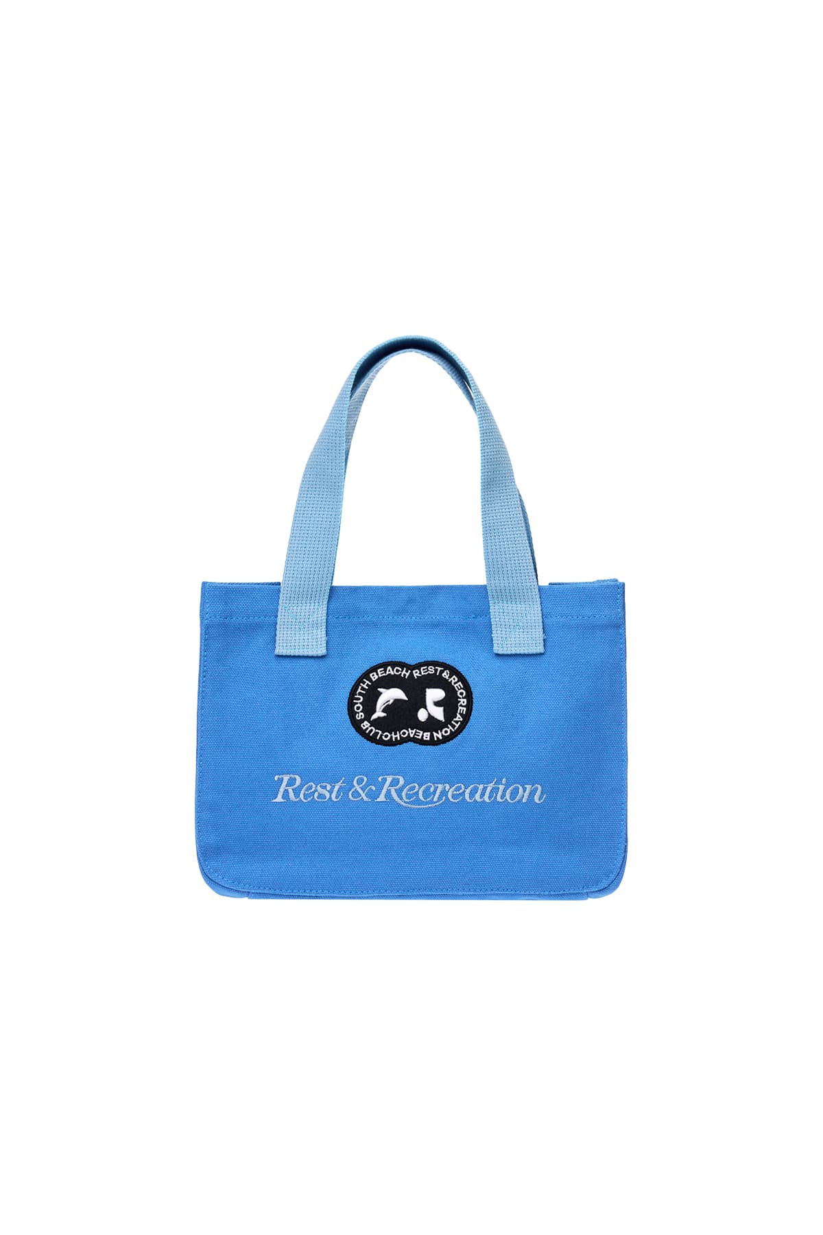 RR CANVAS TOTE BAG - BLUE