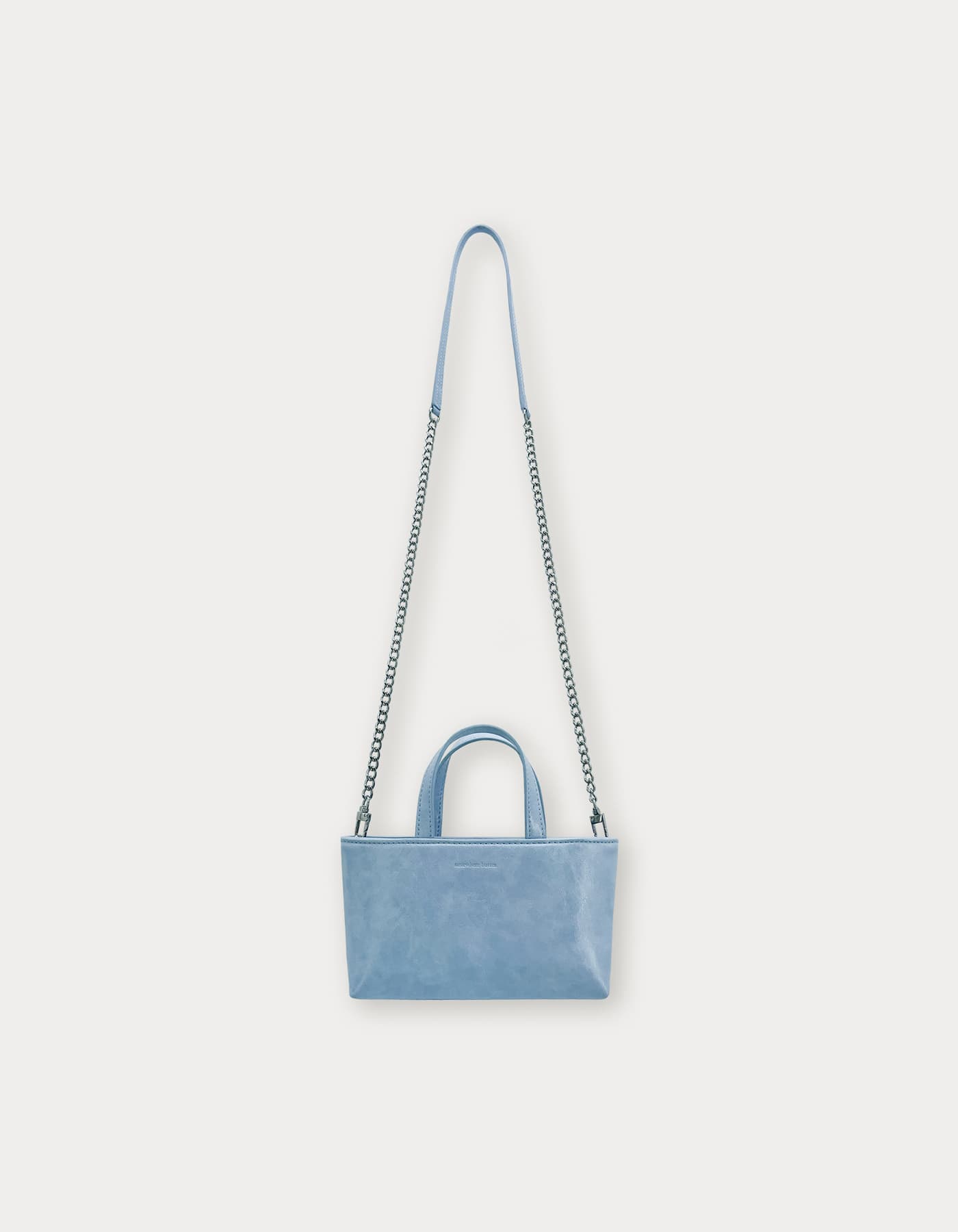 Half Mini Toast Bag - Baby Blue