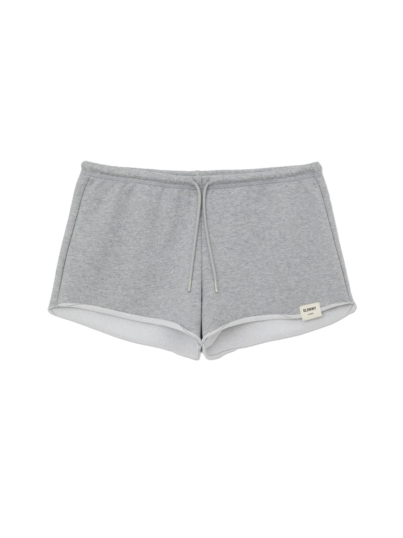 G LOW RISE SHORTS (MELANGE GRAY)