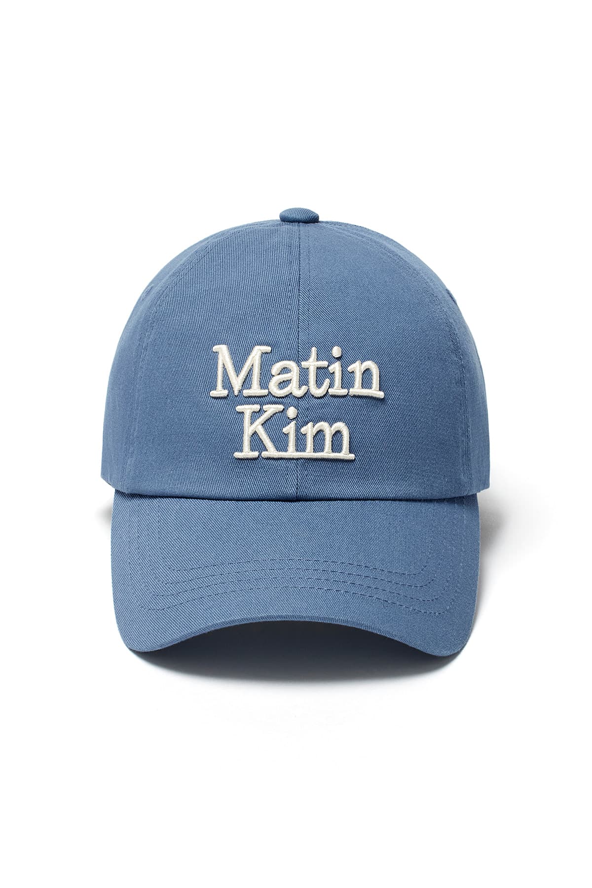 MATIN VOLUME LOGO BALL CAP IN SMOKE BLUE