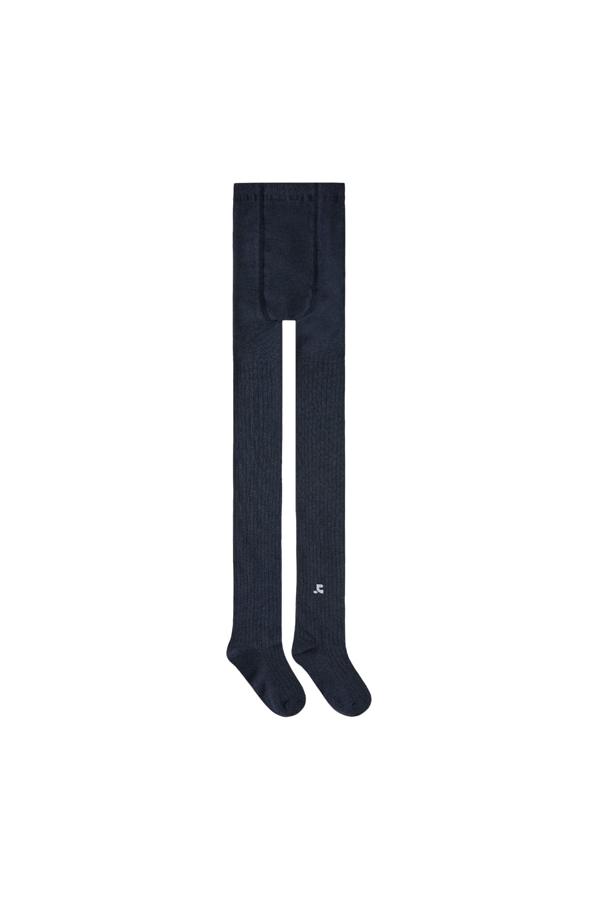 LOGO SOFT COTTON TIGHTS - NAVY