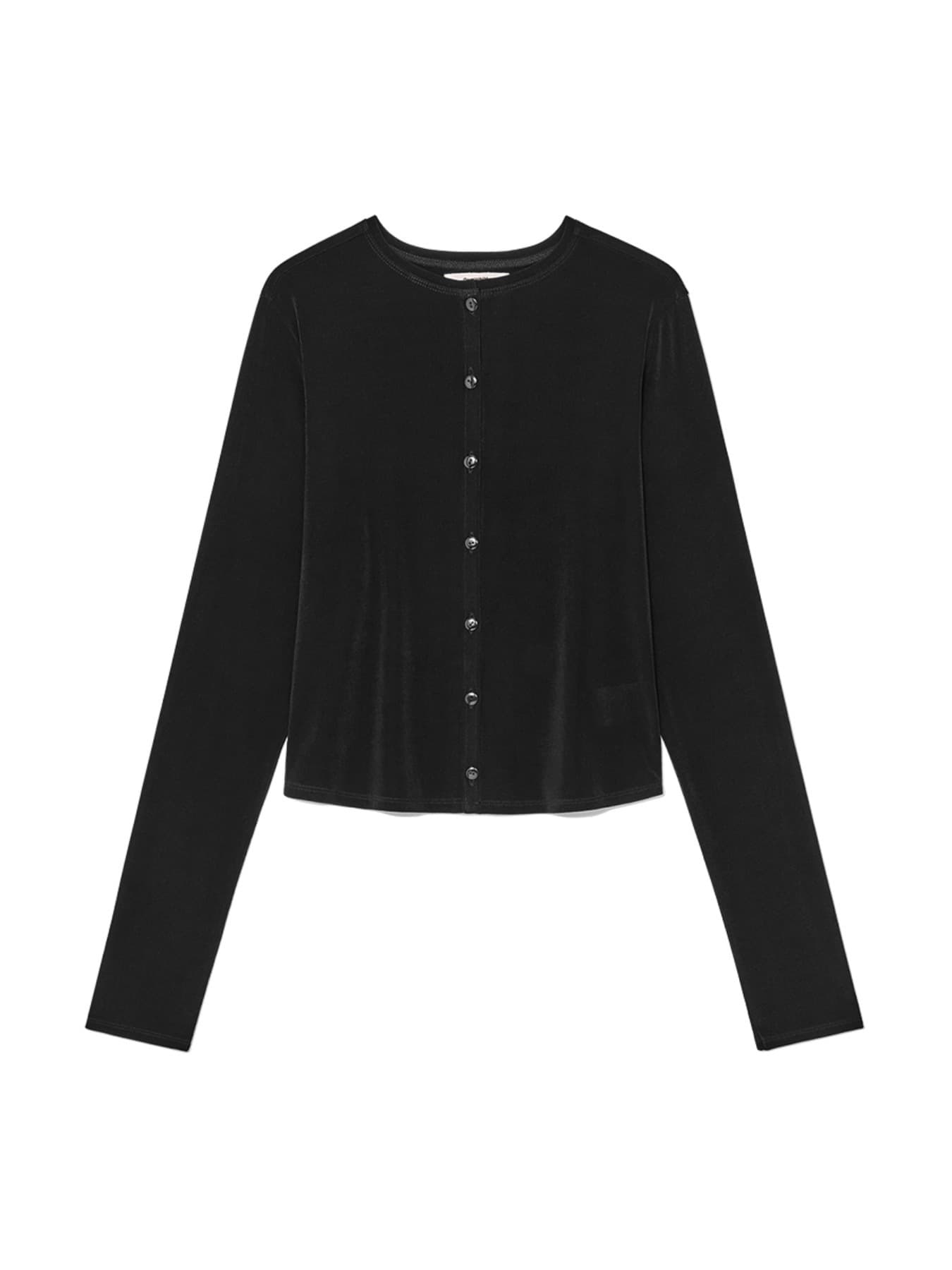 G BOX CARDIGAN SET (BLACK)