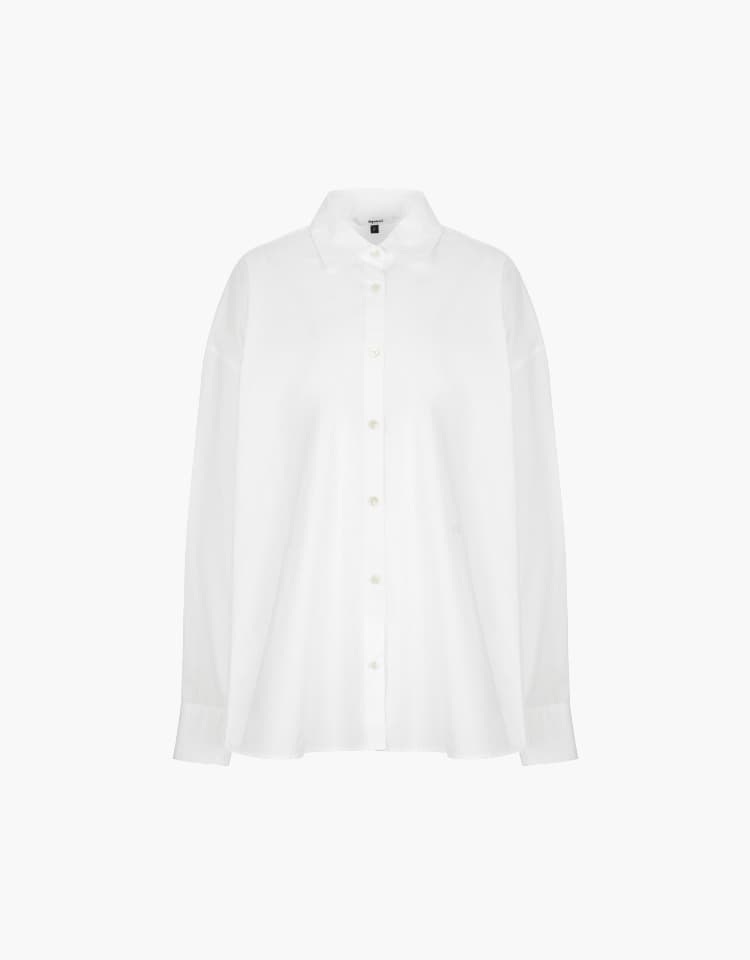 oversized shirts - white