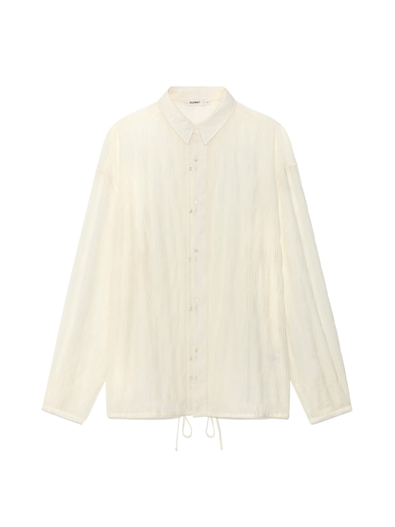 COASTAL WRINKLE SHIRT (IVORY)