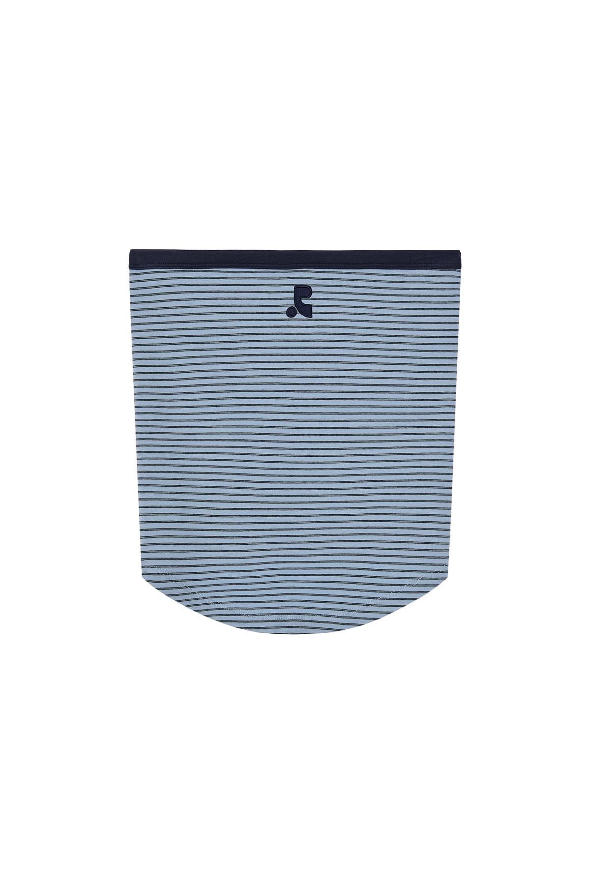 STRIPE TUBE TOP - SKY BLUE