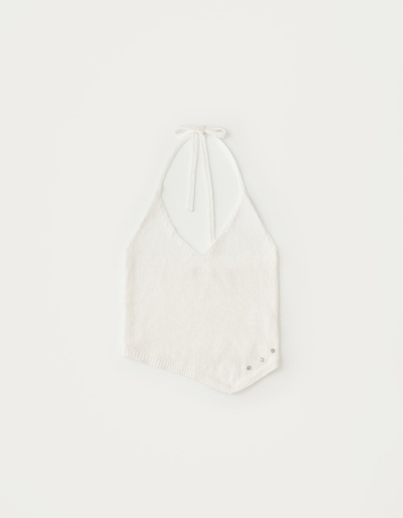 Jessi Halter Sleeveless Knit - Ivory